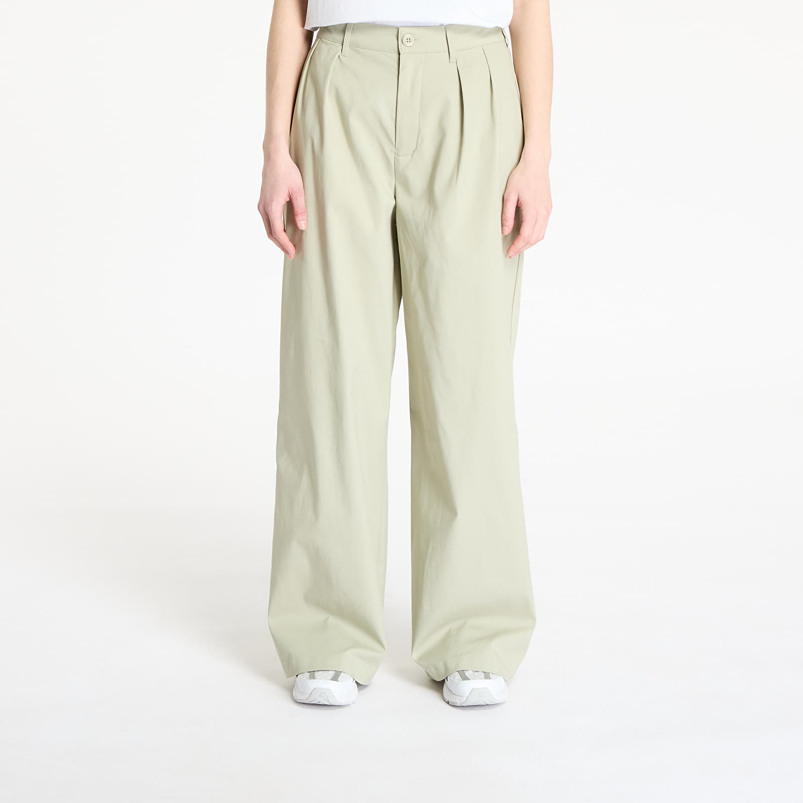Women's Trousers New Balance Women's Boylston Twill Trouser Beige