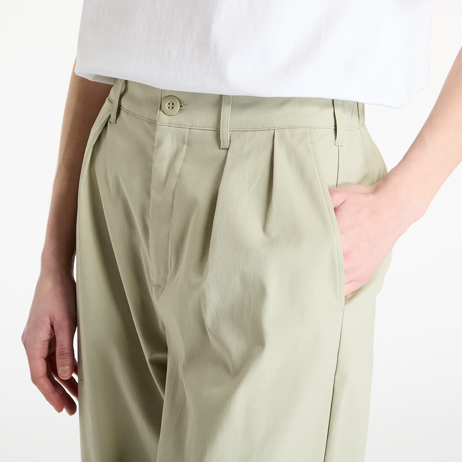 New Balance Παντελόνια New Balance Women's Boylston Twill Trouser Beige XS - 2