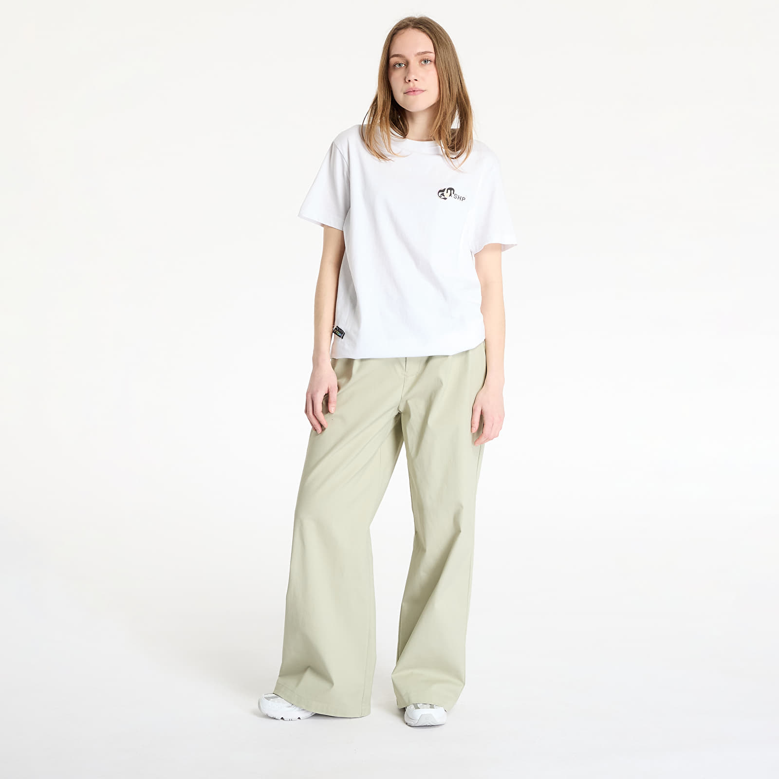 Women's Trousers New Balance Women's Boylston Twill Trouser Beige