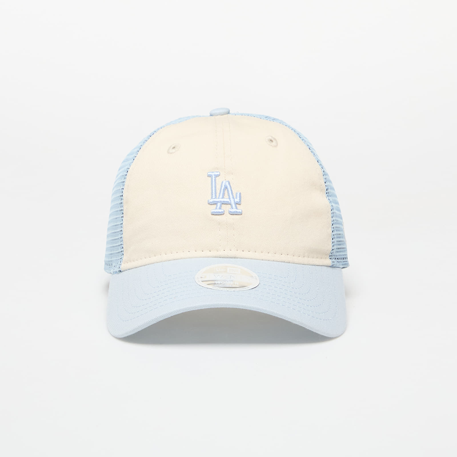 Kšiltovky New Era Trucker MLB 9TWENTY Los Angeles Dodgers Light Cream/ Pastel blue