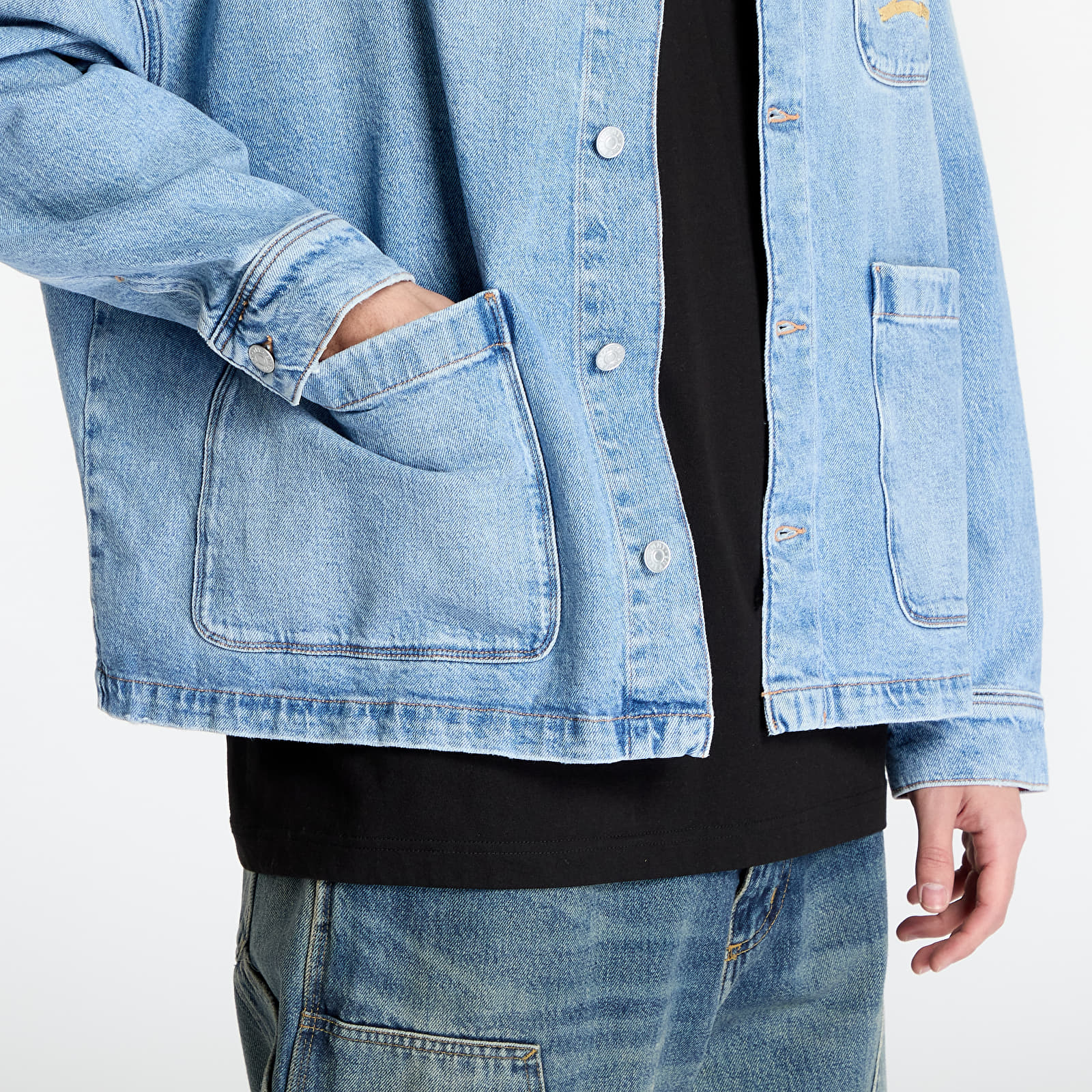 Üleriided Tommy Jeans Relaxed Chore Jacket Denim