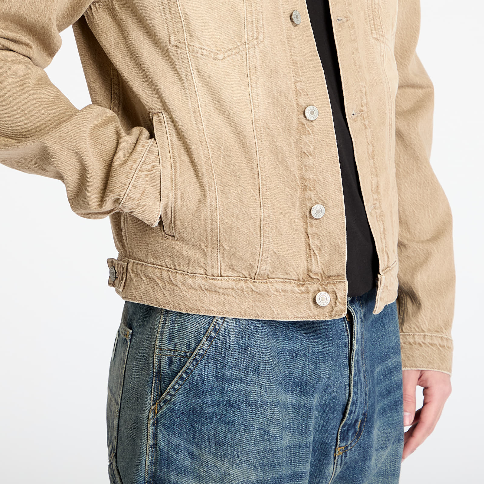 Overshirts Tommy Jeans Ryan Regular Trucker Jacket Denim