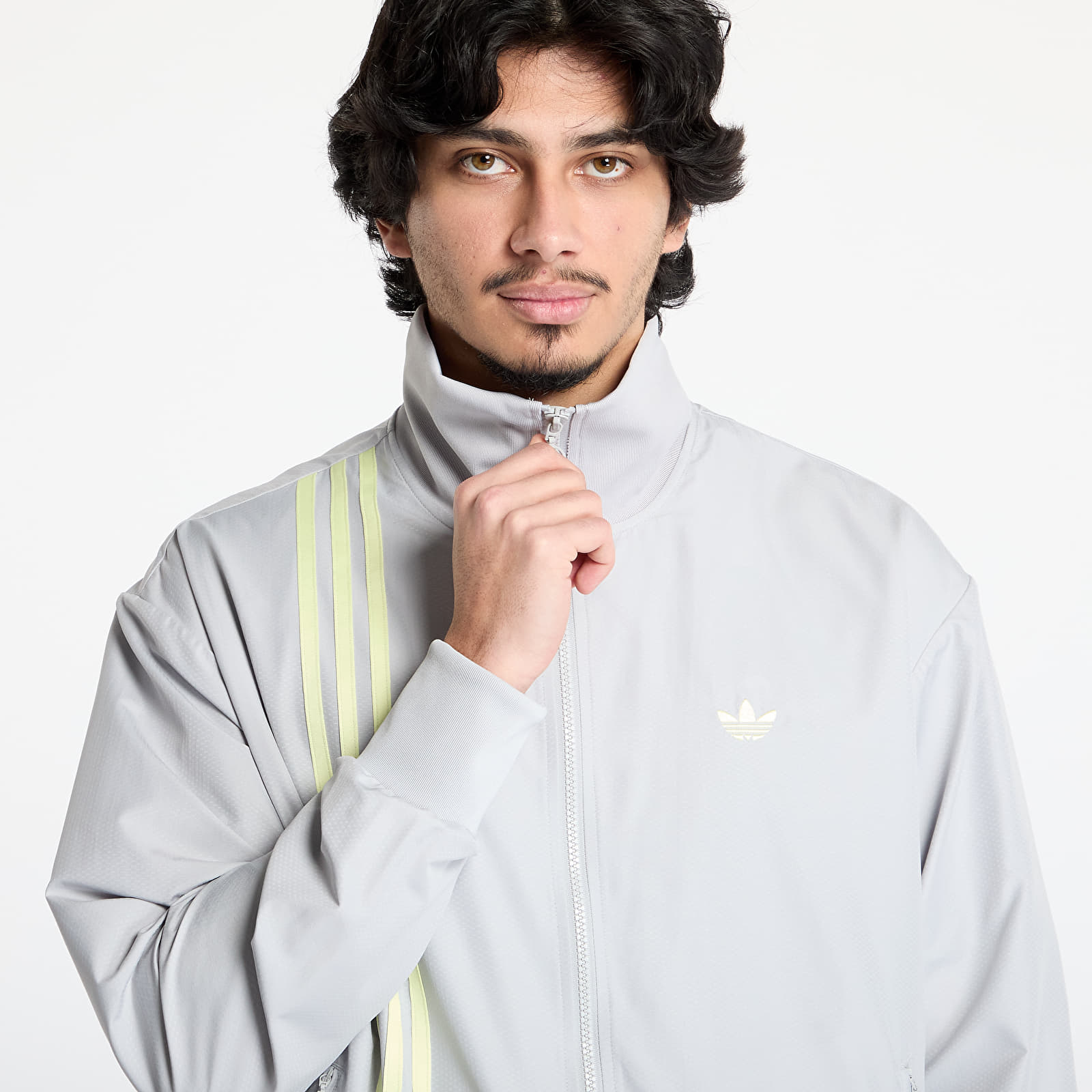 Herenjassen adidas Fashion Firebird Track Top Grey/ Grey Two