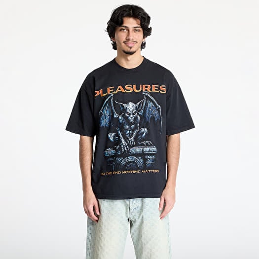 Тениска PLEASURES Gargoyle T-Shirt Black Edge