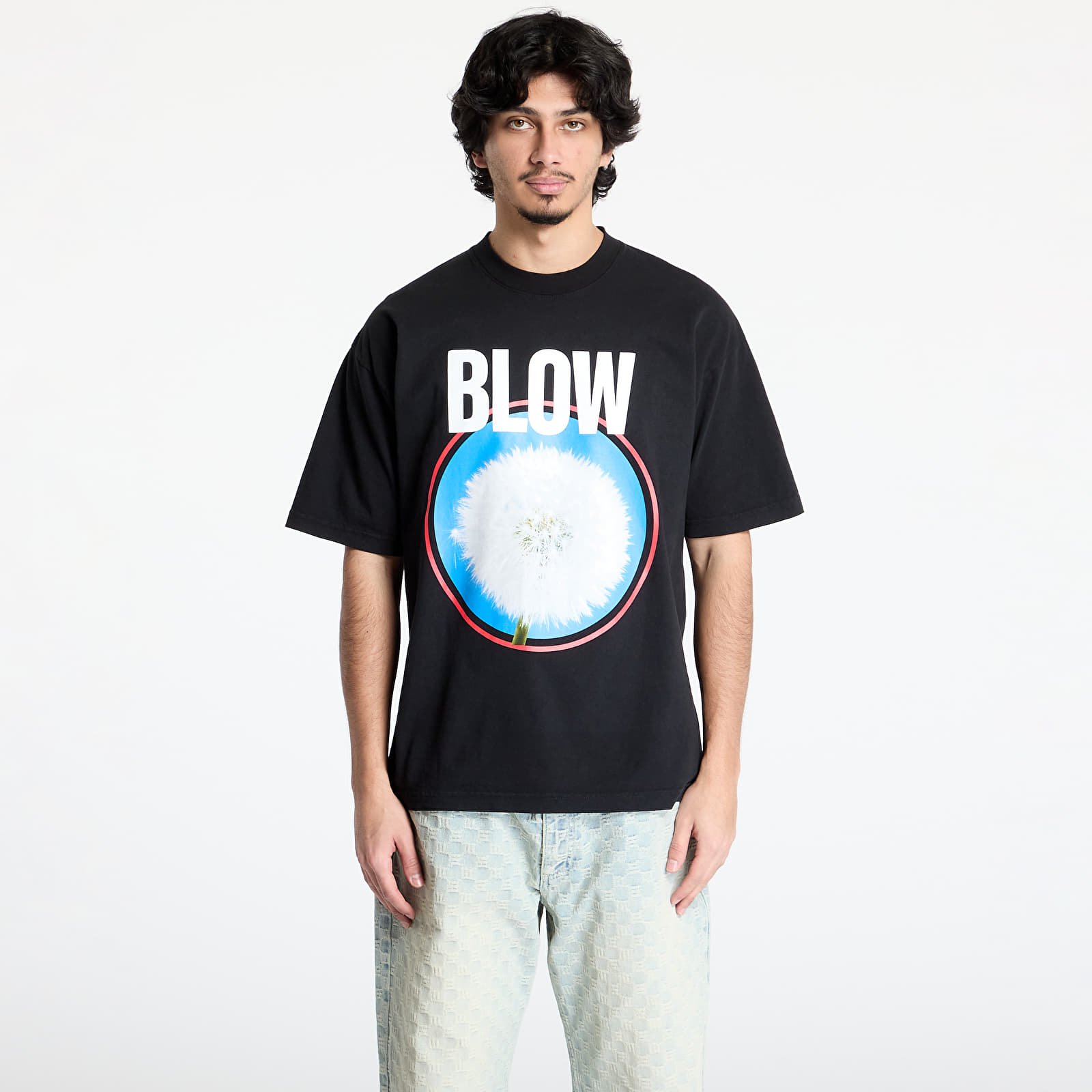 Men's T-shirts PLEASURES Blow T-Shirt Black