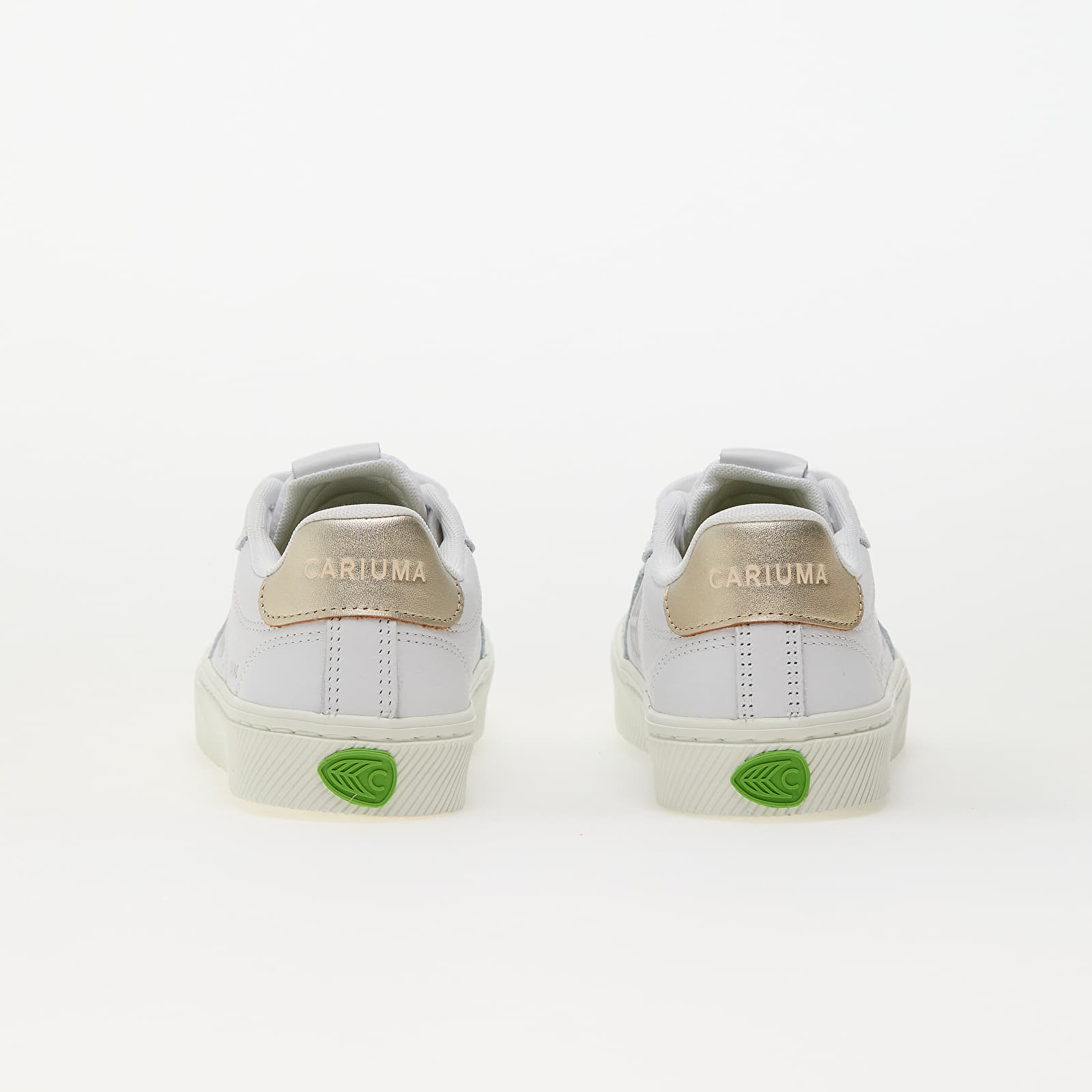 Women's sneakers and shoes Cariuma W Salvas White/ Ice&Metallic Gold