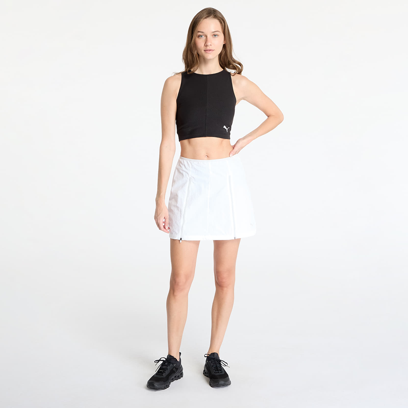 Nederdele Puma Dare to Zip-Off Woven Skirt PUMA White