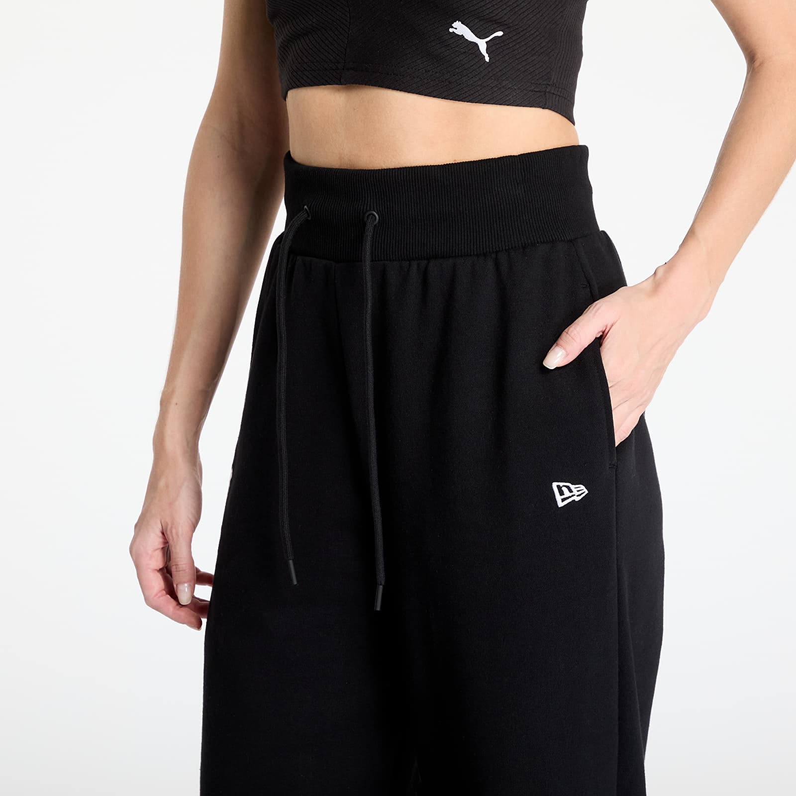 Dressid New Era MLB League Esesntial Straight Jogger New York Yankees Black