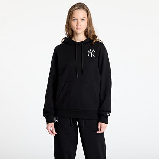 Mikina New Era MLB Le Hoodie New York Yankees Black/ White