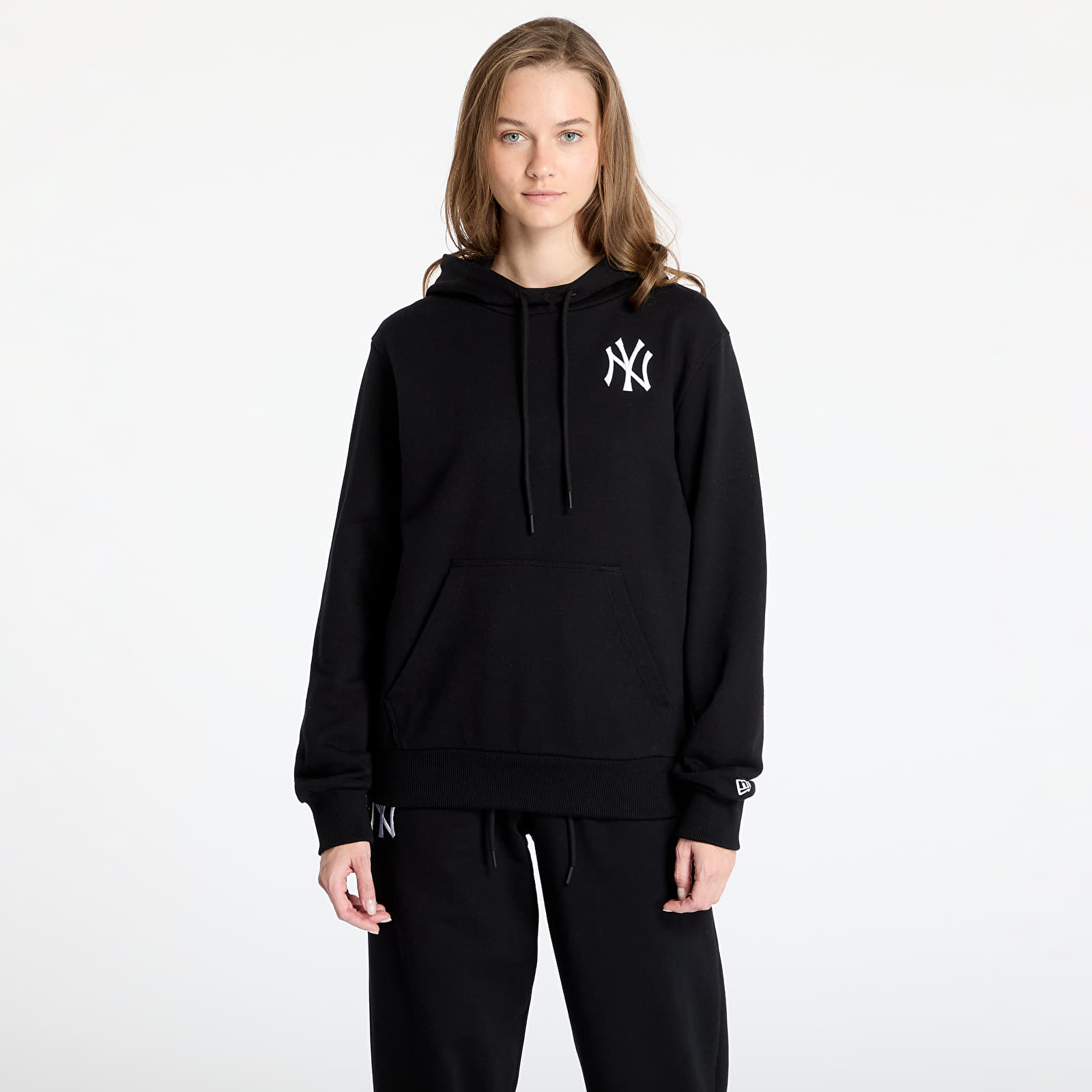 Sweatshirts New Era MLB Le Hoodie New York Yankees Black/ White
