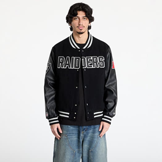 New Era NFL Las Vegas Raiders Varsity Jacket UNISEX Black