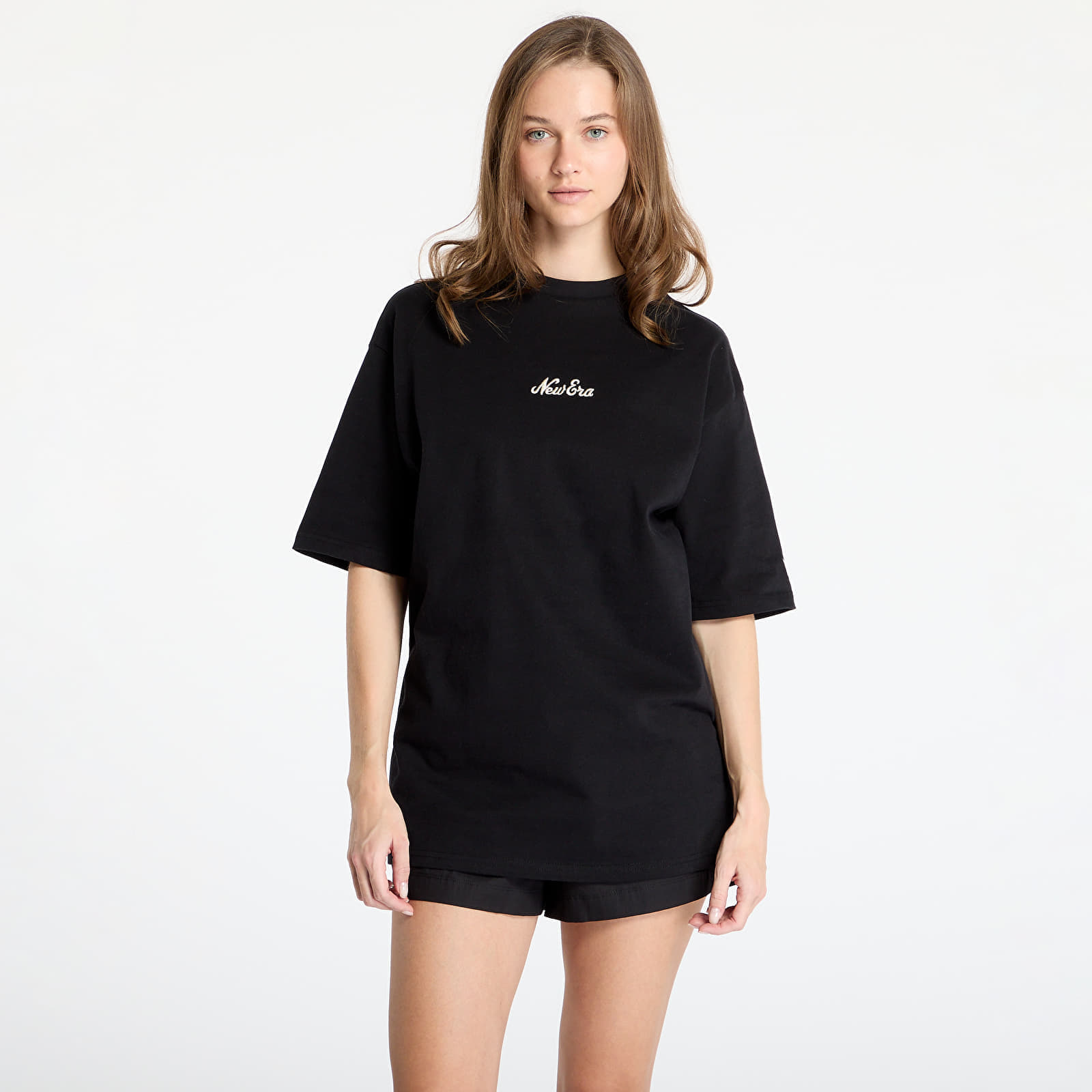 New Era T-shirt New Era Floral Graphic Black T-Shirt UNISEX Black S - 2