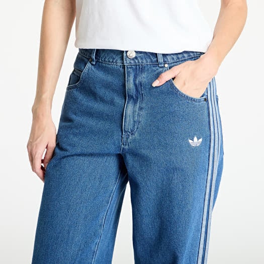 Jeans donna adidas Adicolor Denim Stripes Track Pants Indigo