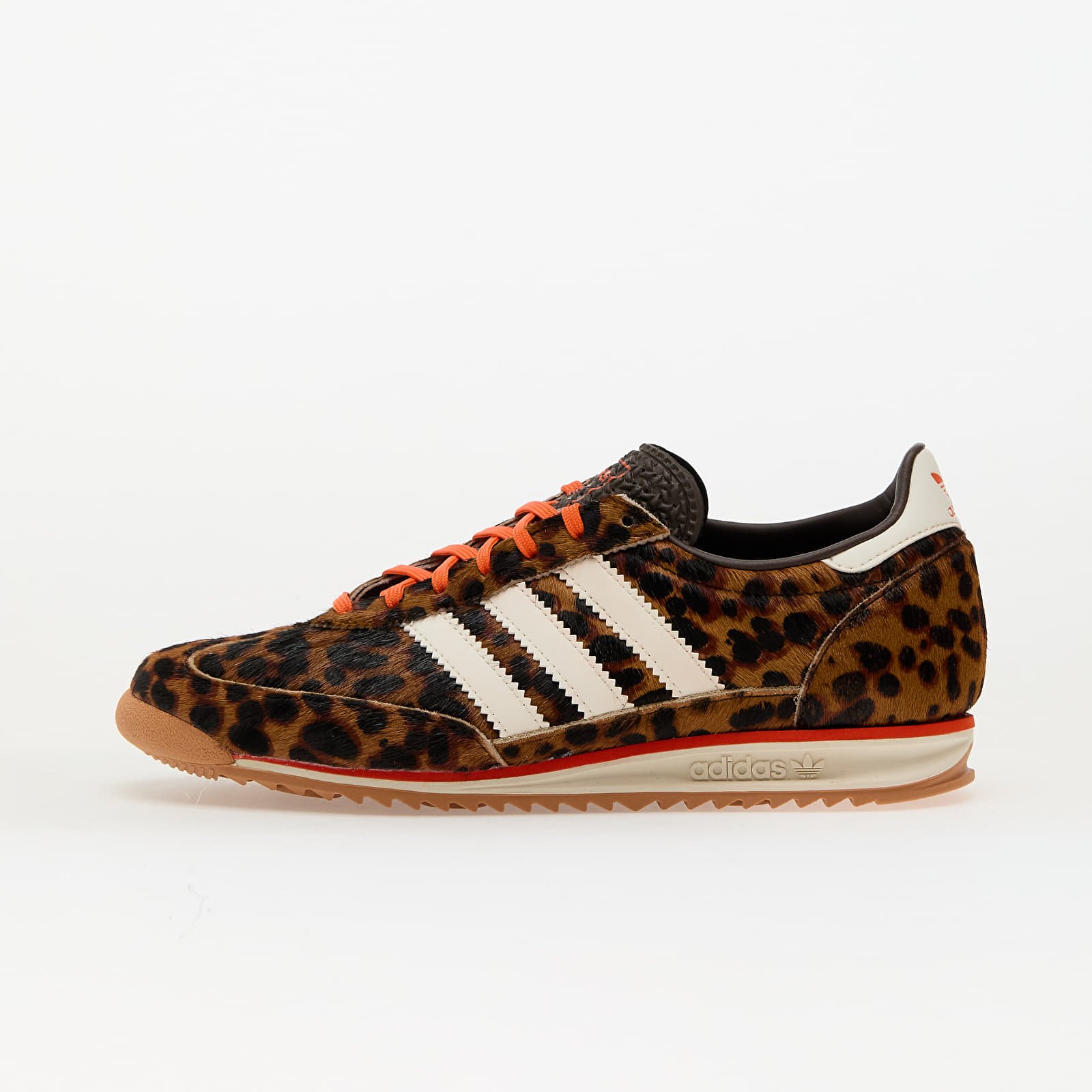 Ténis e sapatos de senhora adidas SL 72 Og W Dark Brown/ Off White/ Semi Impact Orange
