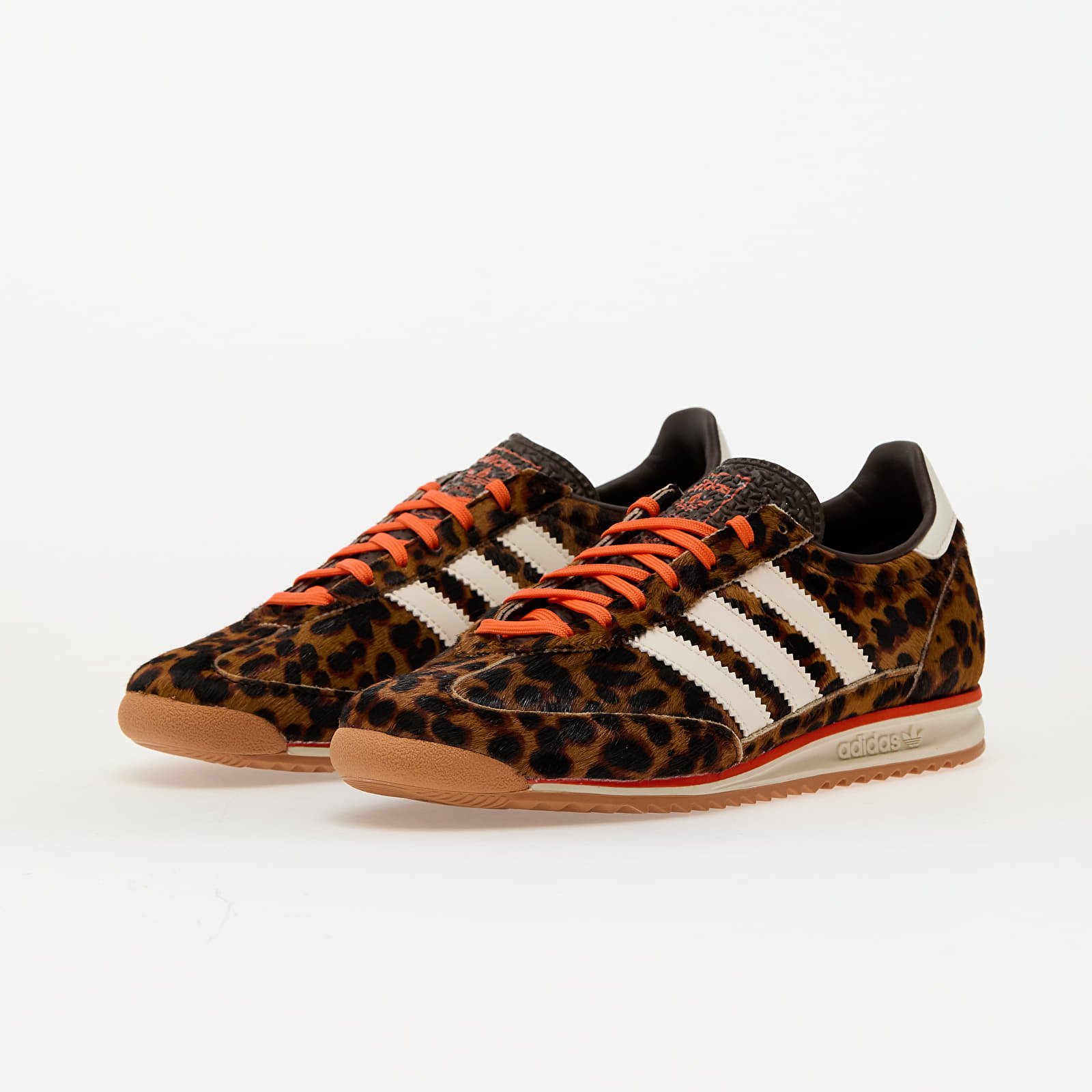 Ténis e sapatos de senhora adidas SL 72 Og W Dark Brown/ Off White/ Semi Impact Orange