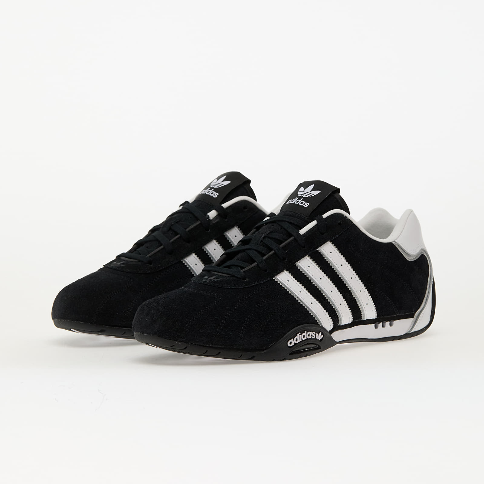 Turnschuhe und Schuhe für Männer adidas Adiracer Lo Core Black/ Ftw White/ Silver Metallic