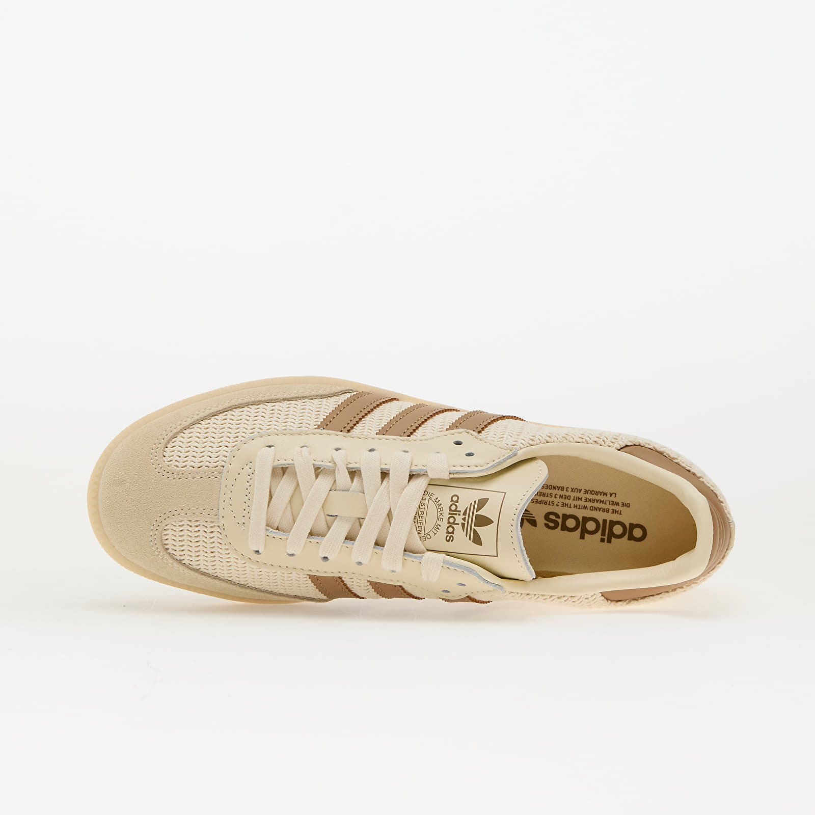Men's sneakers and shoes adidas Samba Og Crew White/ Cardboard/ Crystal Sand
