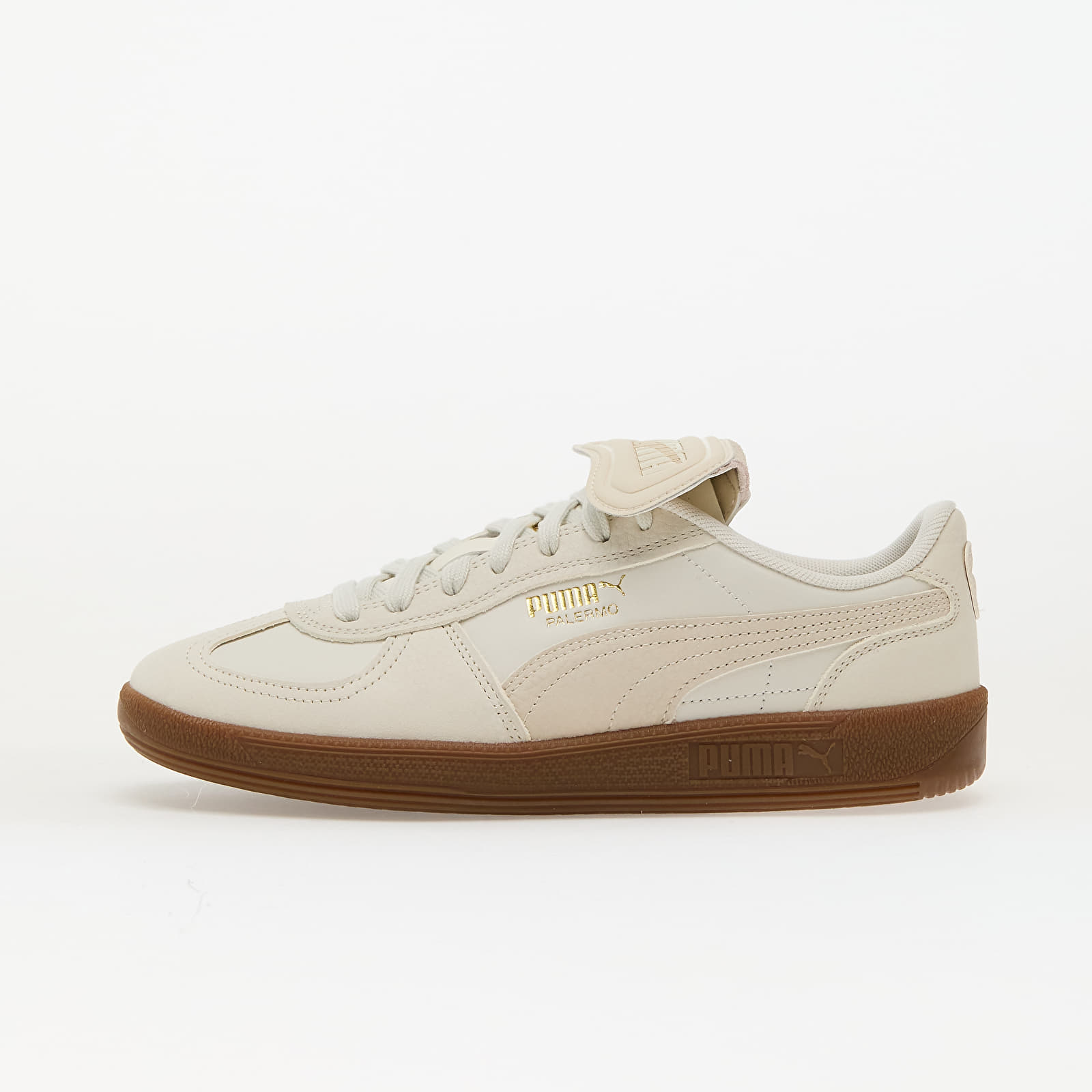 Zapatillas Hombre Puma Palermo Premium Warm White-Alpine Snow