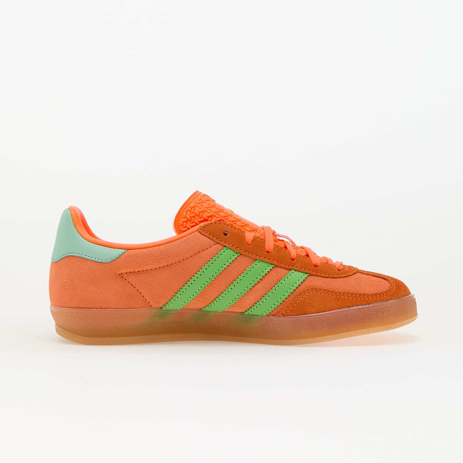 Naiste tossud ja kingad adidas Gazelle Indoor W Clear Mint/ Solar Orange/ Semi Green