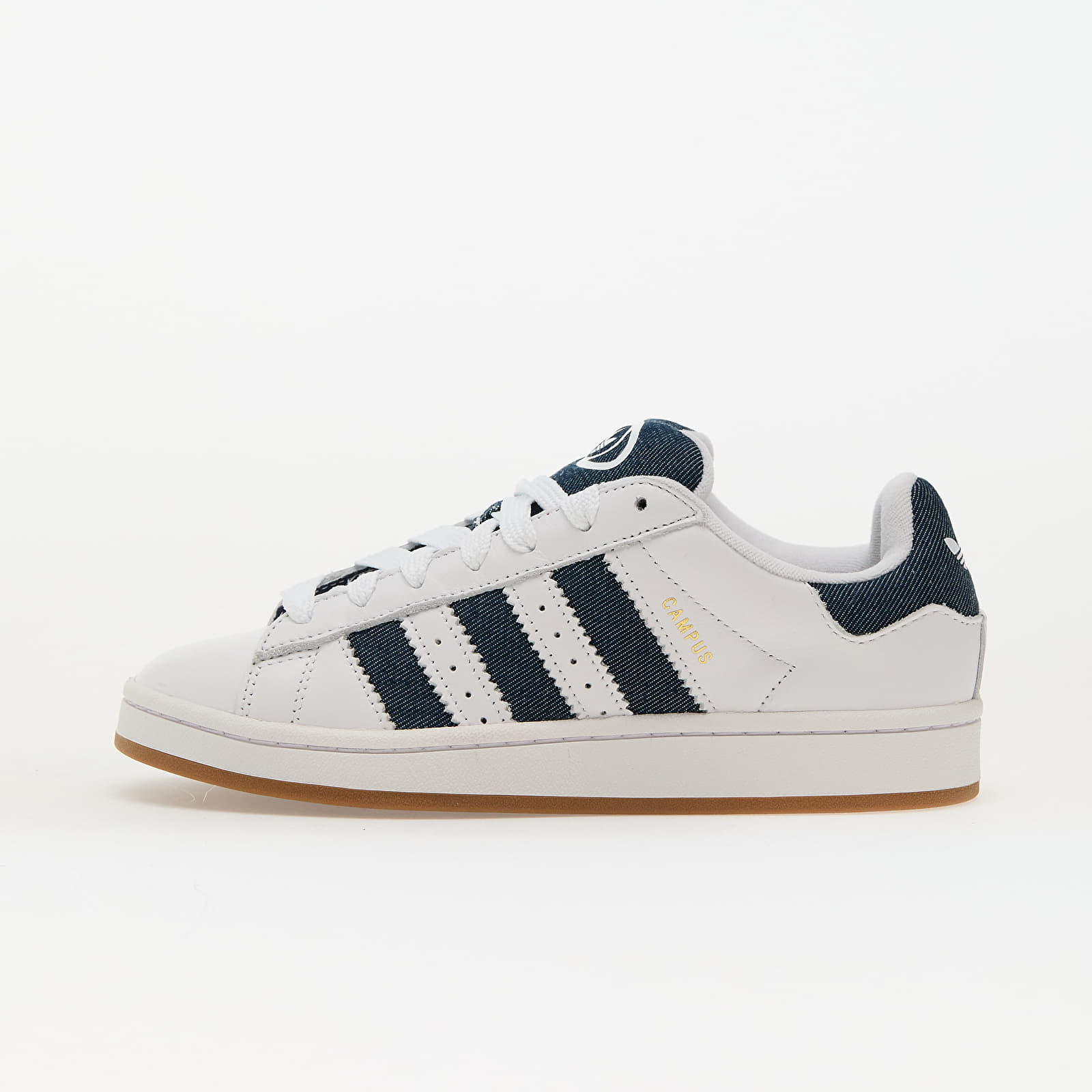 Men's sneakers and shoes adidas Campus 00s Ftw White/ Night Indigo/ Gold Metallic