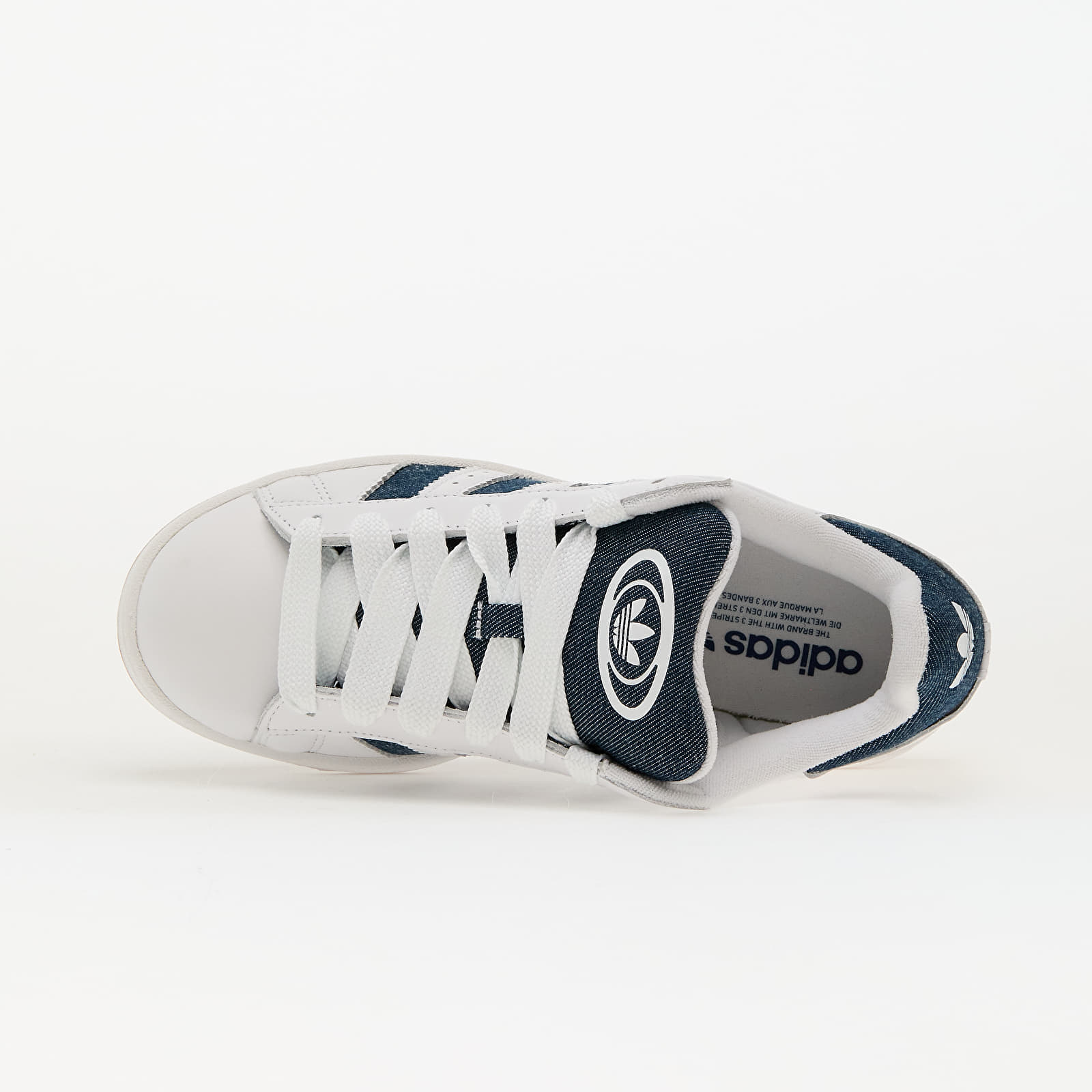 Men's sneakers and shoes adidas Campus 00s Ftw White/ Night Indigo/ Gold Metallic