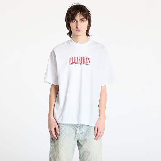 Póló PLEASURES Satisfaction T-Shirt White