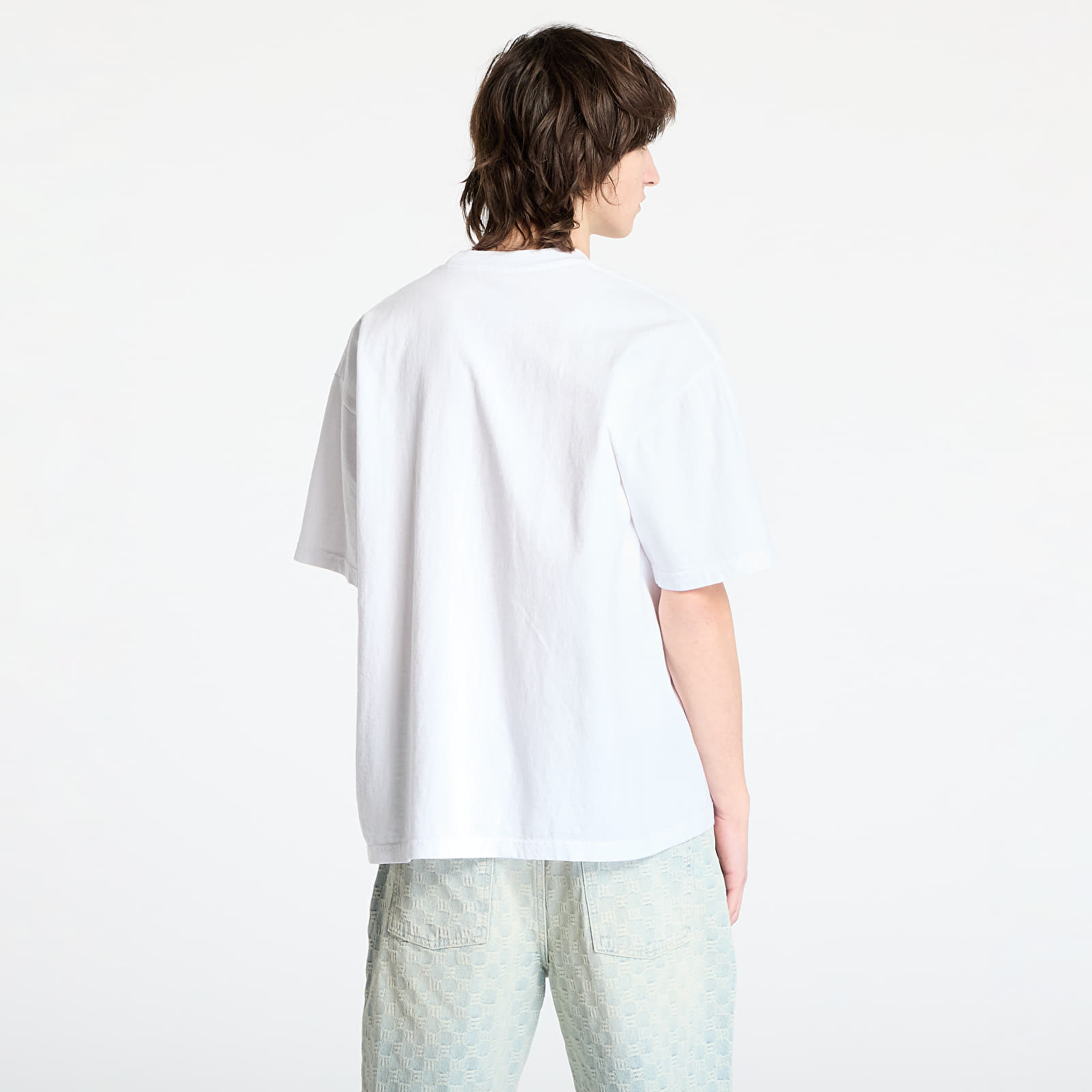 Magliette da uomo PLEASURES Satisfaction T-Shirt White