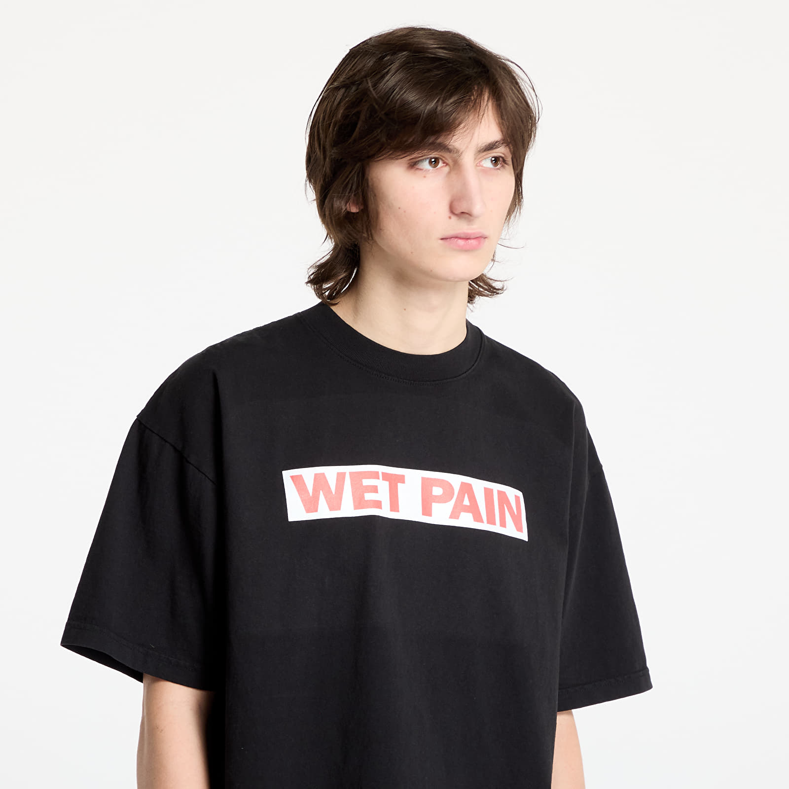 Men's T-shirts PLEASURES Wet Pain T-Shirt Black