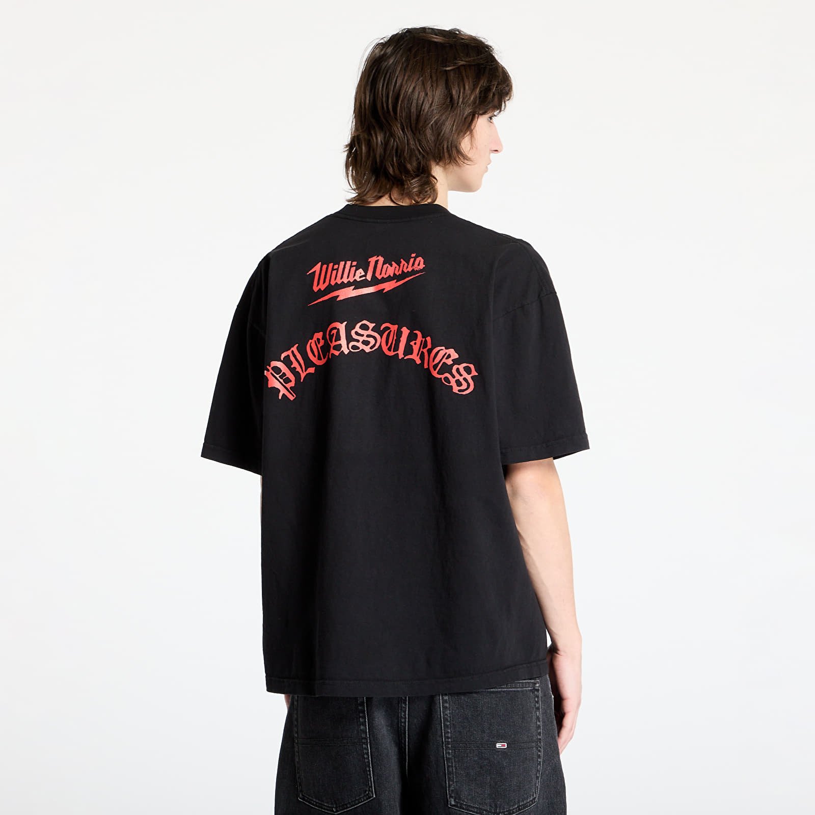 Men's T-shirts PLEASURES Wet Pain T-Shirt Black