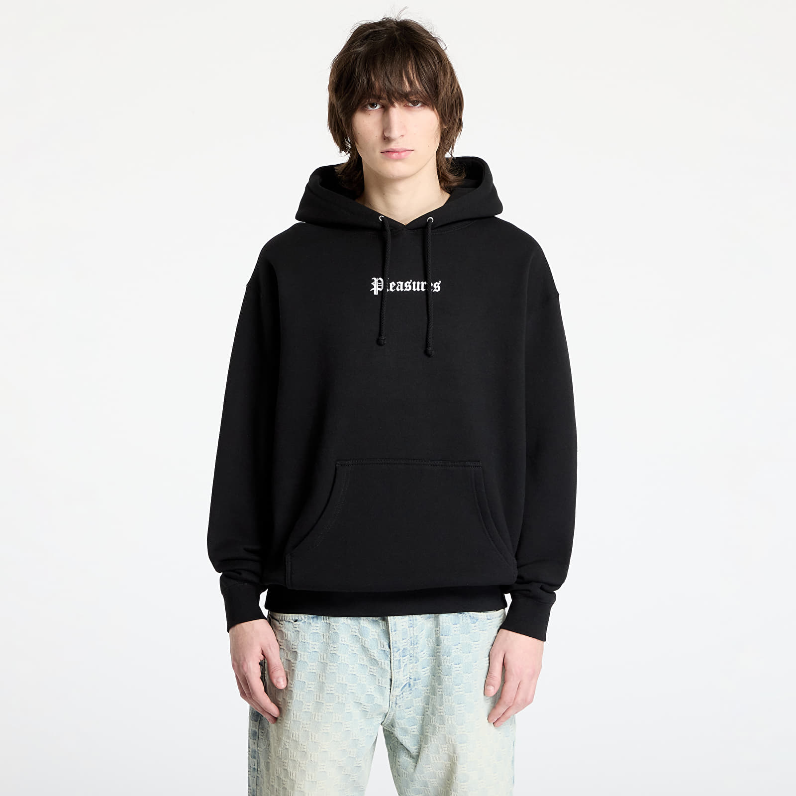 Men's sweatshirts PLEASURES Burn Again Hoodie Black
