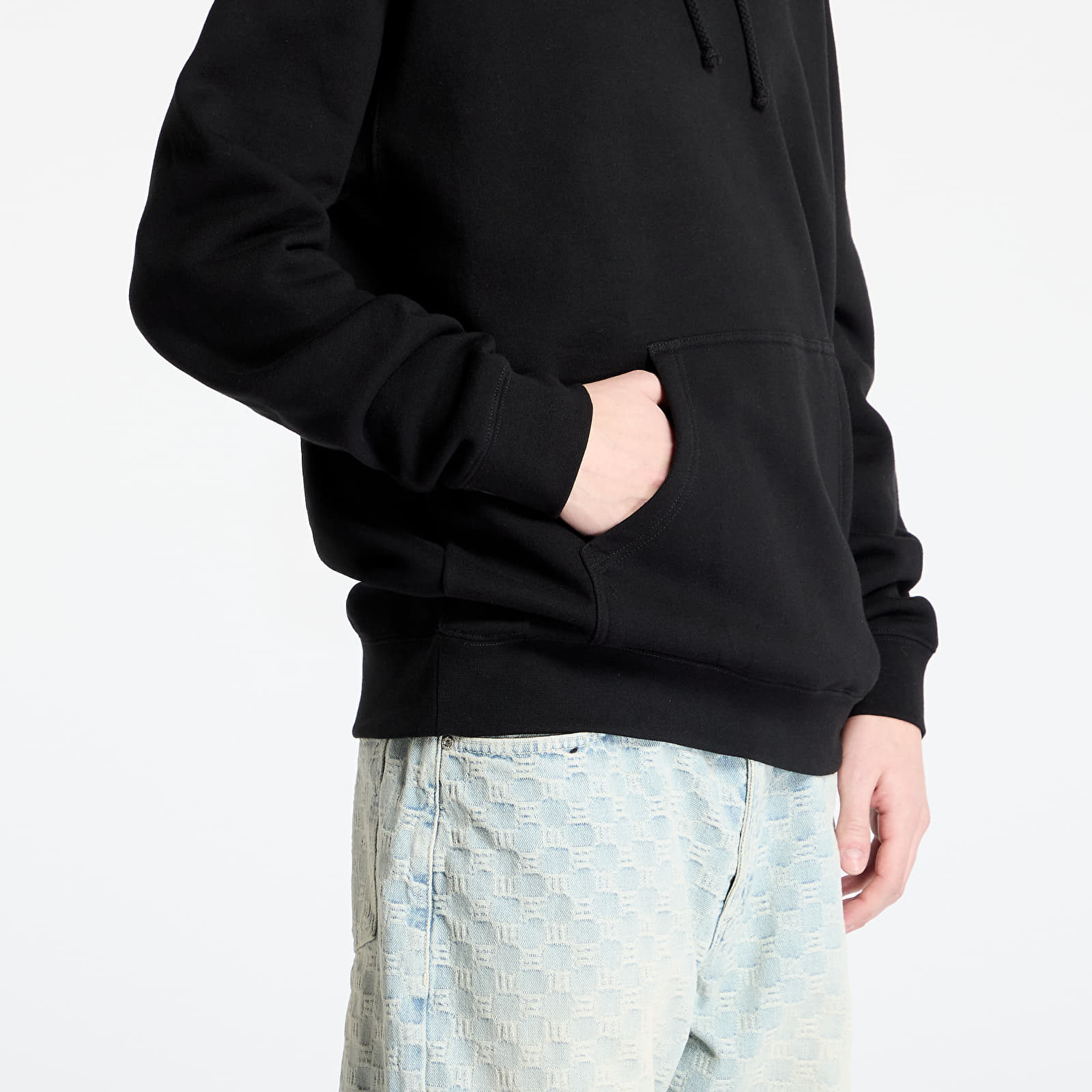 Men's sweatshirts PLEASURES Burn Again Hoodie Black