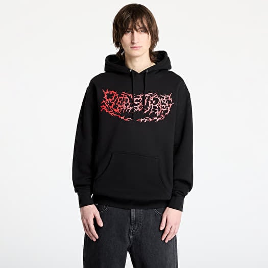 PLEASURES Off Road Hoodie Black