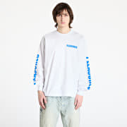 PLEASURES Impact Staff Long Sleeve T-Shirt White