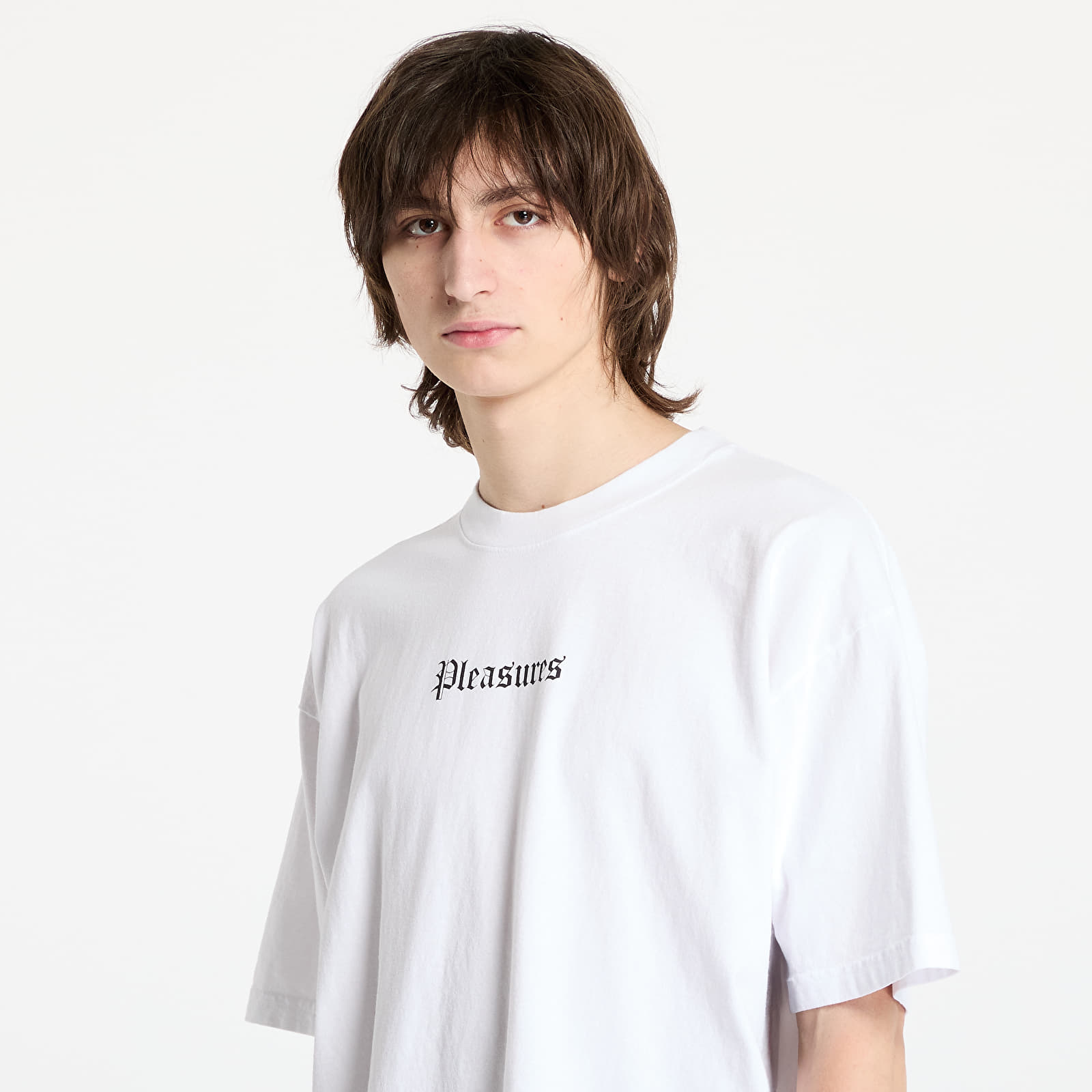 Camisetas hombre PLEASURES Burn Again T-Shirt White
