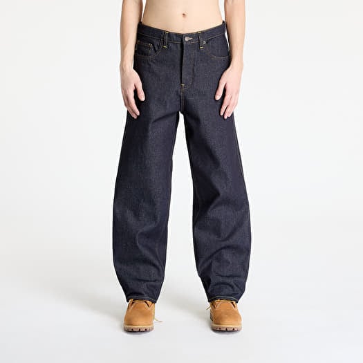 PLEASURES Formula Baggy Jeans Raw Indigo