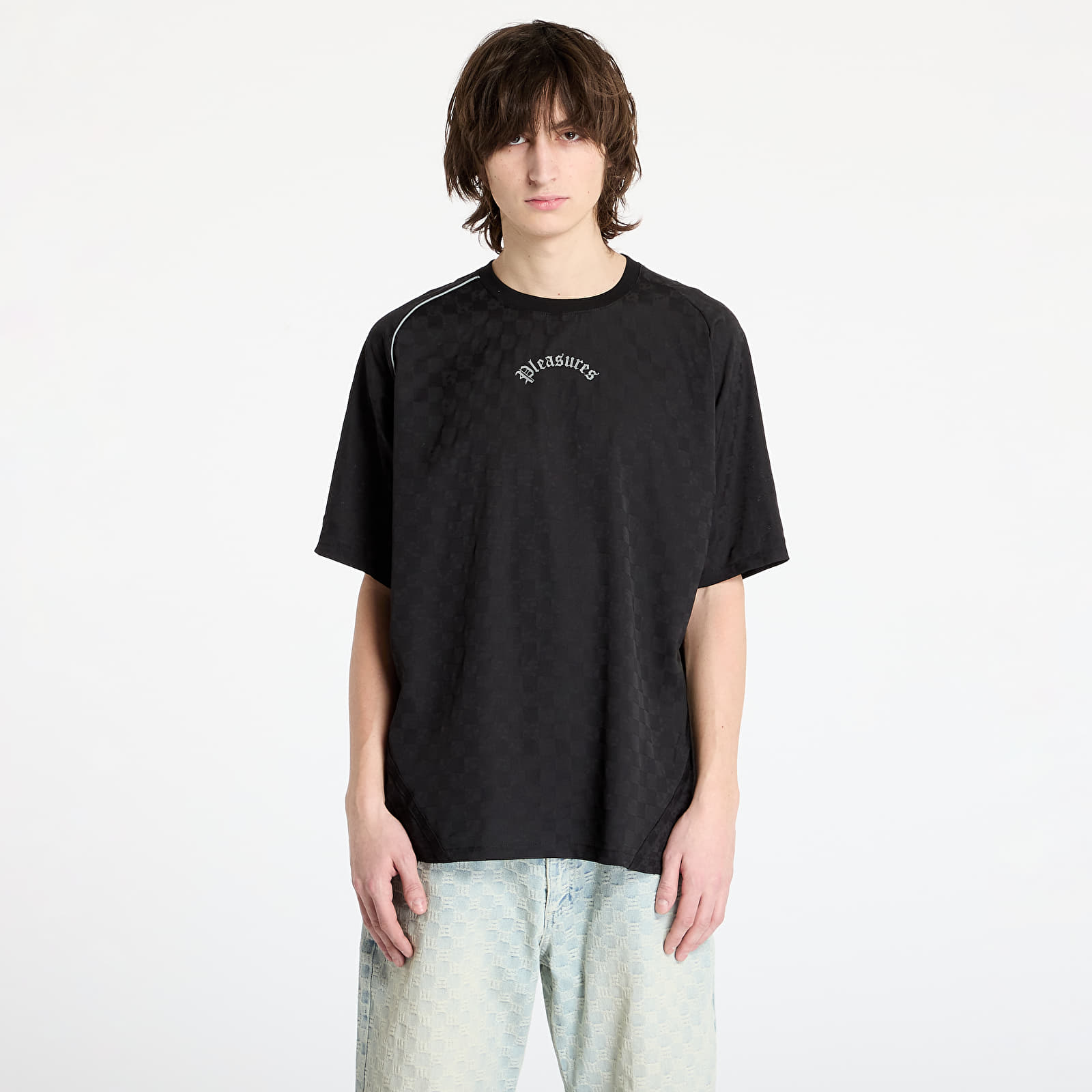 Men's T-shirts PLEASURES Late Sport T-Shirt Black