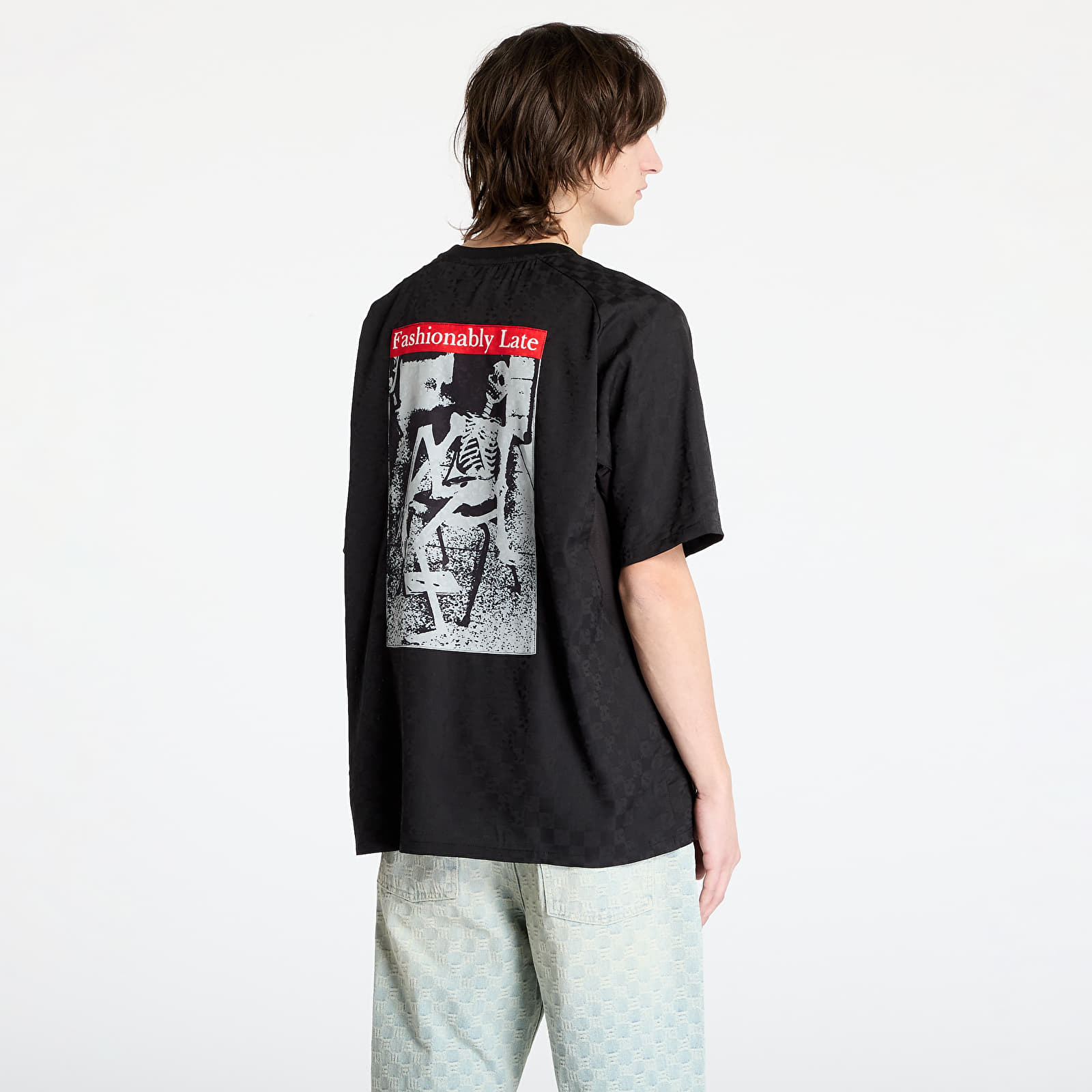 Men's T-shirts PLEASURES Late Sport T-Shirt Black