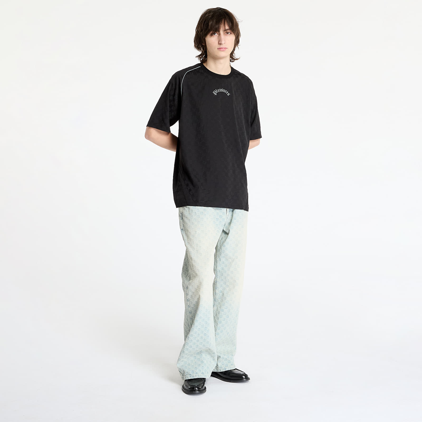 T-shirt PLEASURES Late Sport T-Shirt Black S