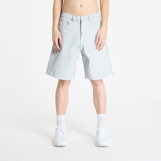 PLEASURES Whiteout Baggy Jorts Off White
