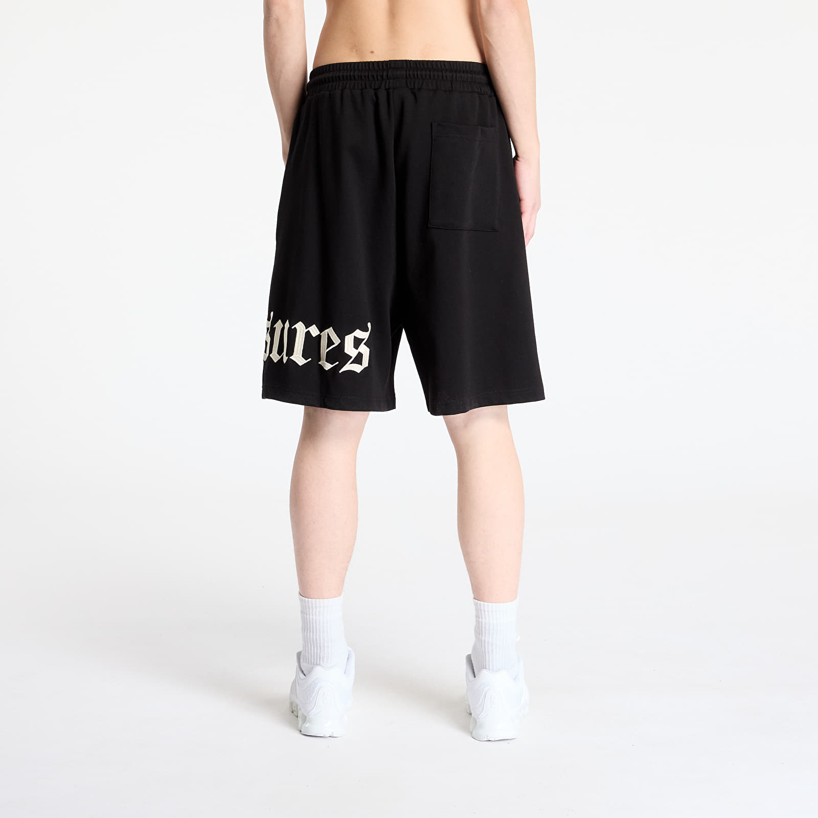 Men's shorts PLEASURES Oe Wide Shorts Black