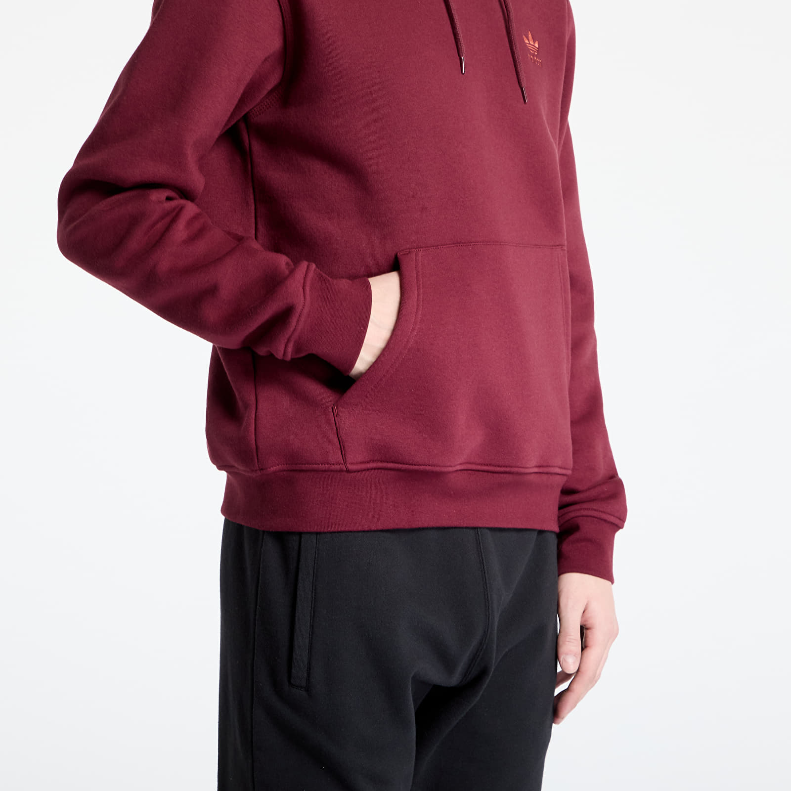 Sweatshirts adidas Trefoil Essentials Hoodie Shadow Red
