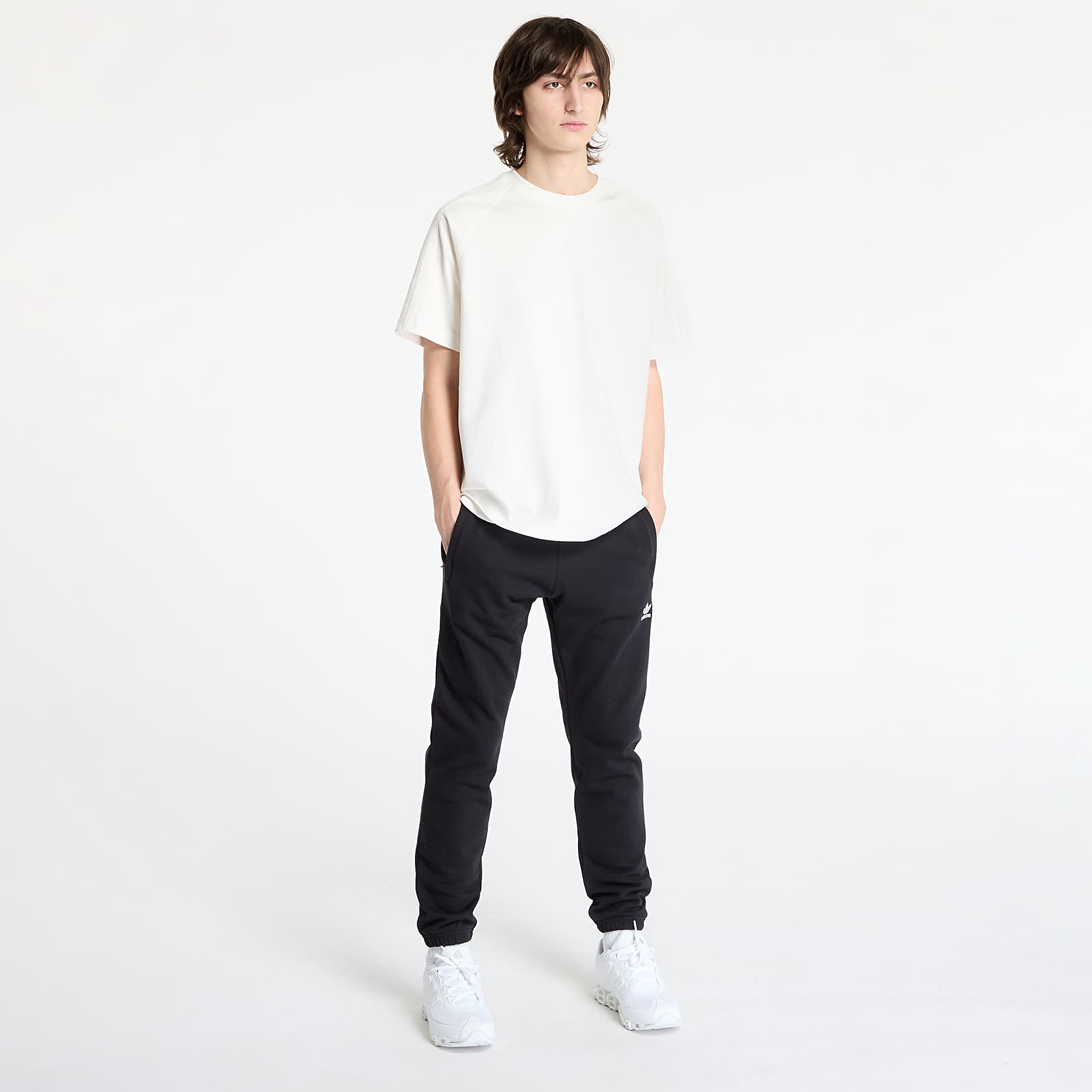 Tepláky adidas Trefoil Essentials Pants French Terry Black