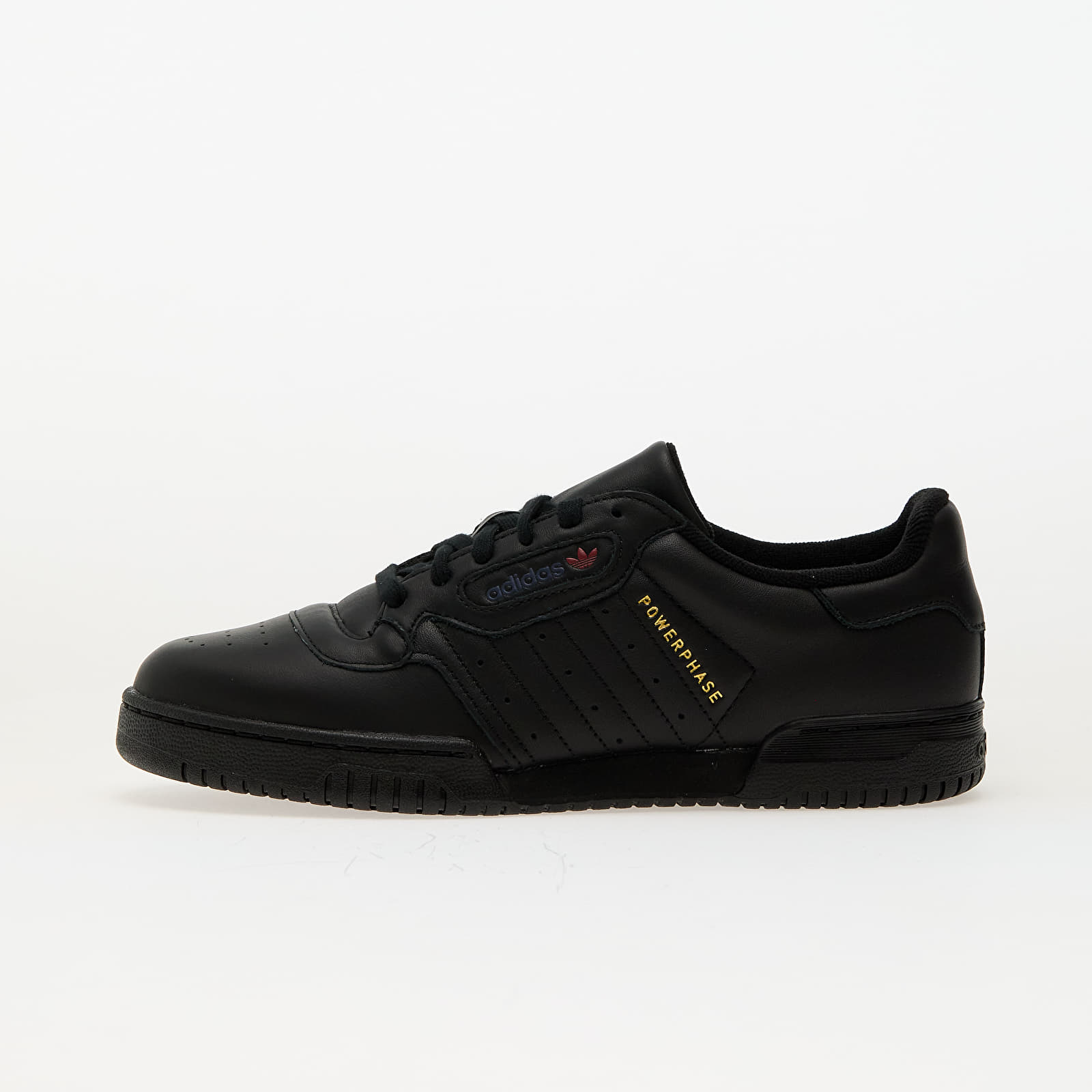 Men's sneakers and shoes adidas Powerphase Core Black/ Dark Blue/ Preloved Ruby