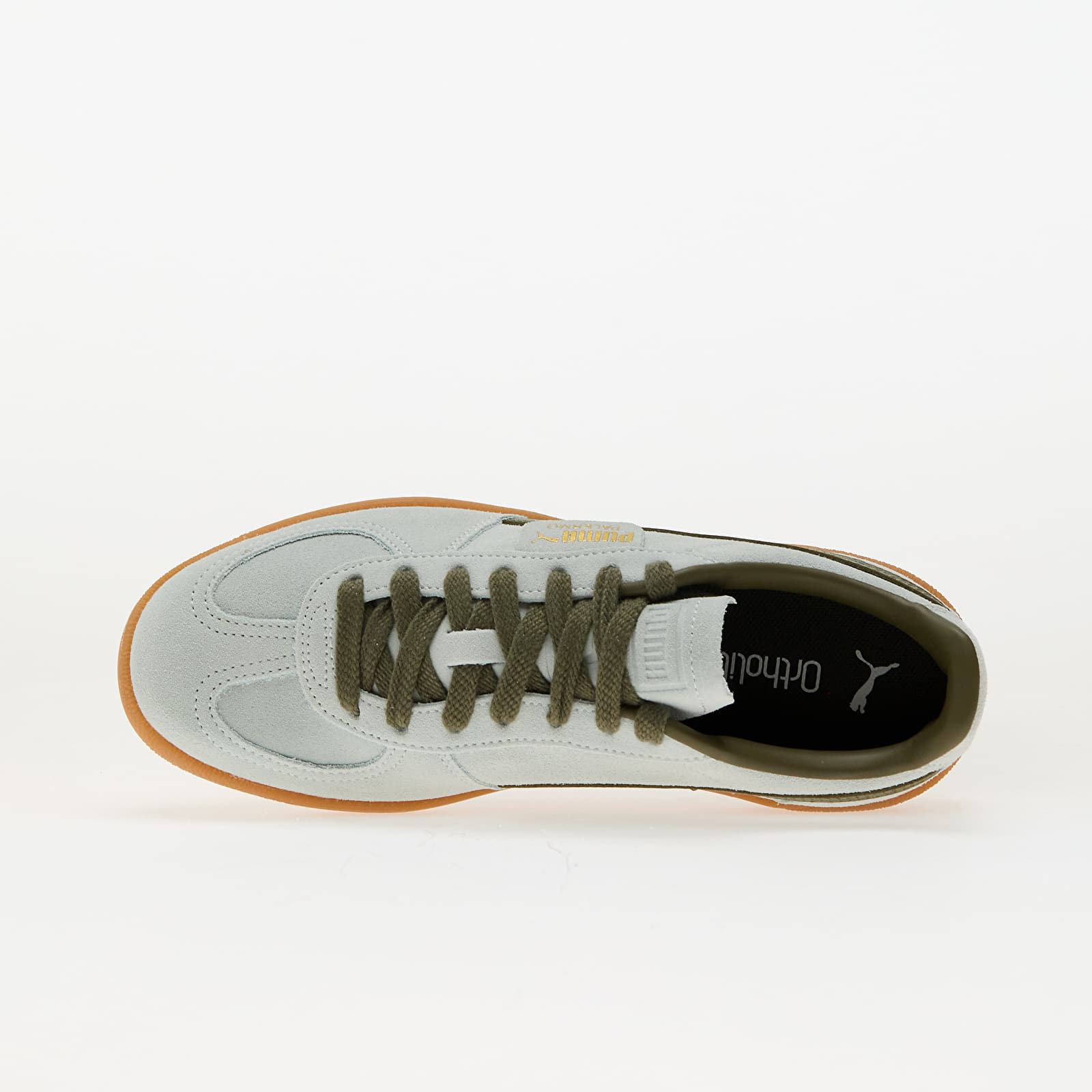 Moške superge in čevlji Puma Palermo Peaceful Blue-Loden Green