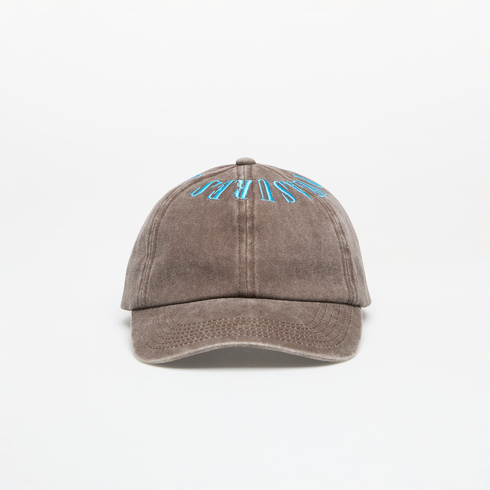 Mütsid PLEASURES Onyx Crown Washed Cap Brown/Blue