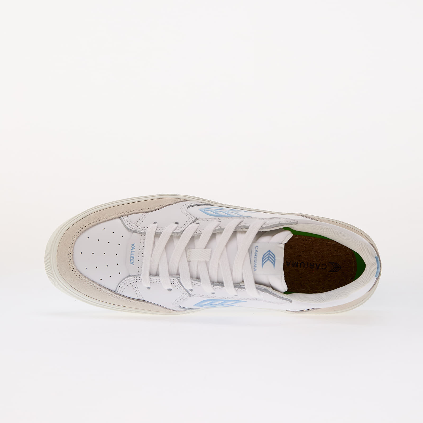 Herenschoenen Cariuma M Vallely White/ Argentina Blue