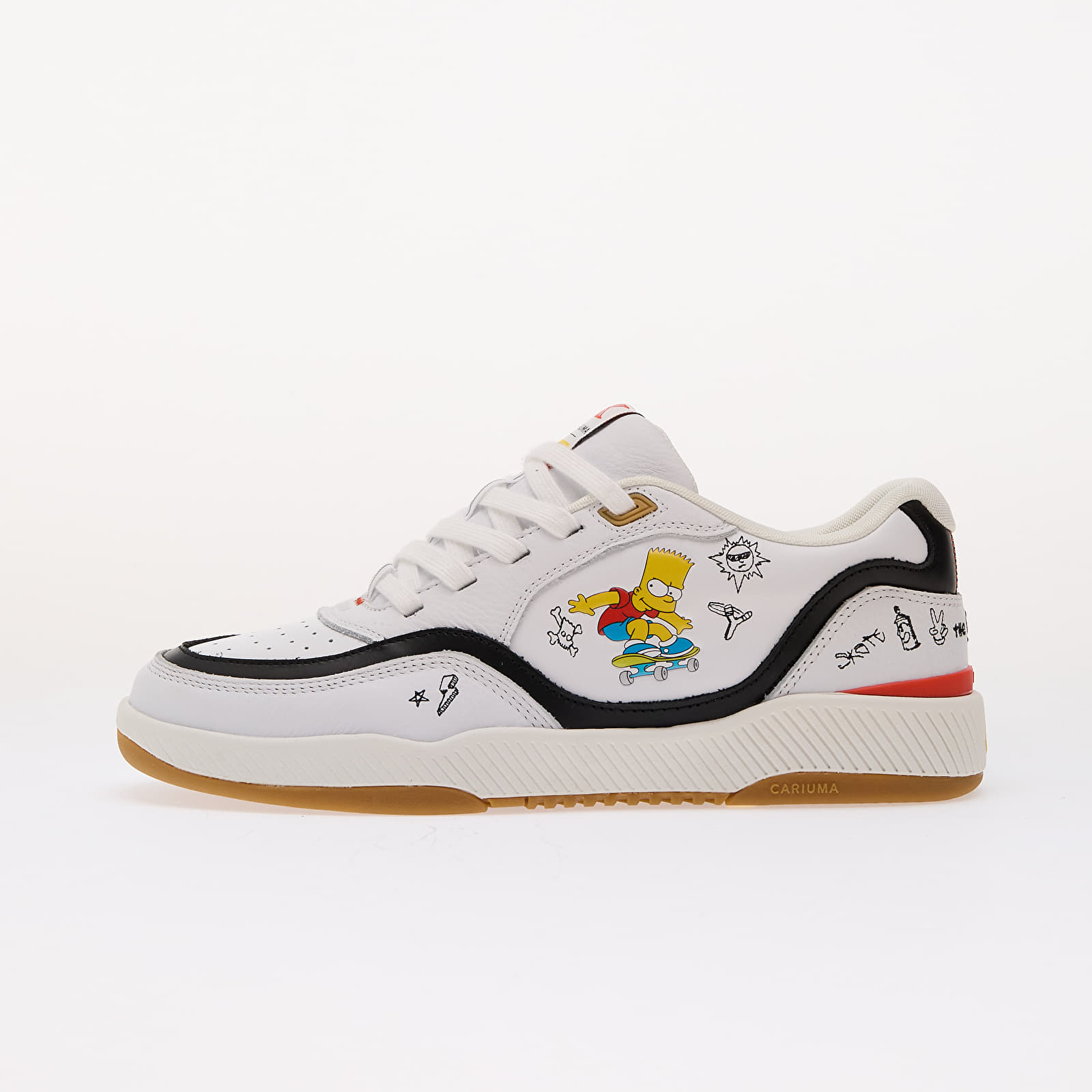 Scarpe uomo Cariuma M Simpsons UBA White/ The Simpsons Bart Skateboard