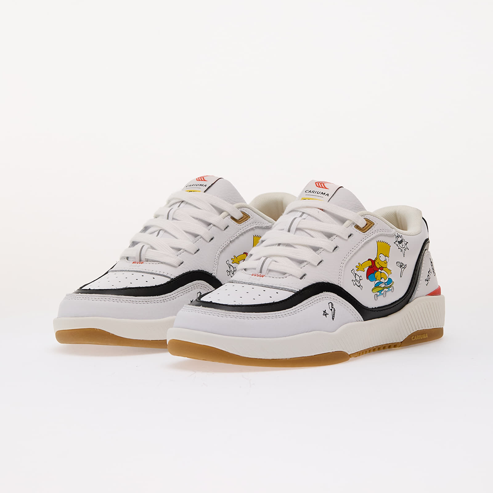 Scarpe uomo Cariuma M Simpsons UBA White/ The Simpsons Bart Skateboard