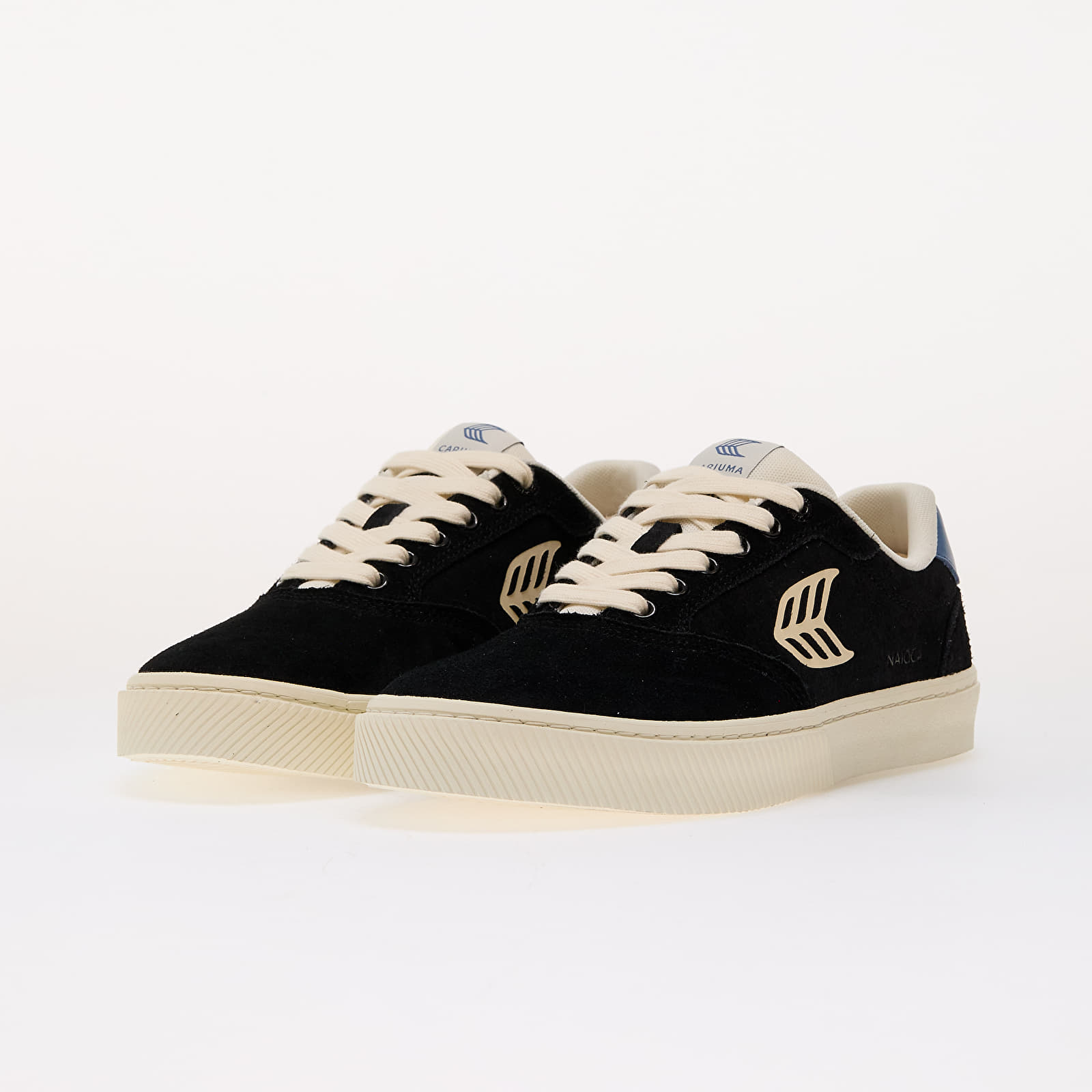 Zapatillas Hombre Cariuma M Naioca Black/ Ivory&Washed Blue
