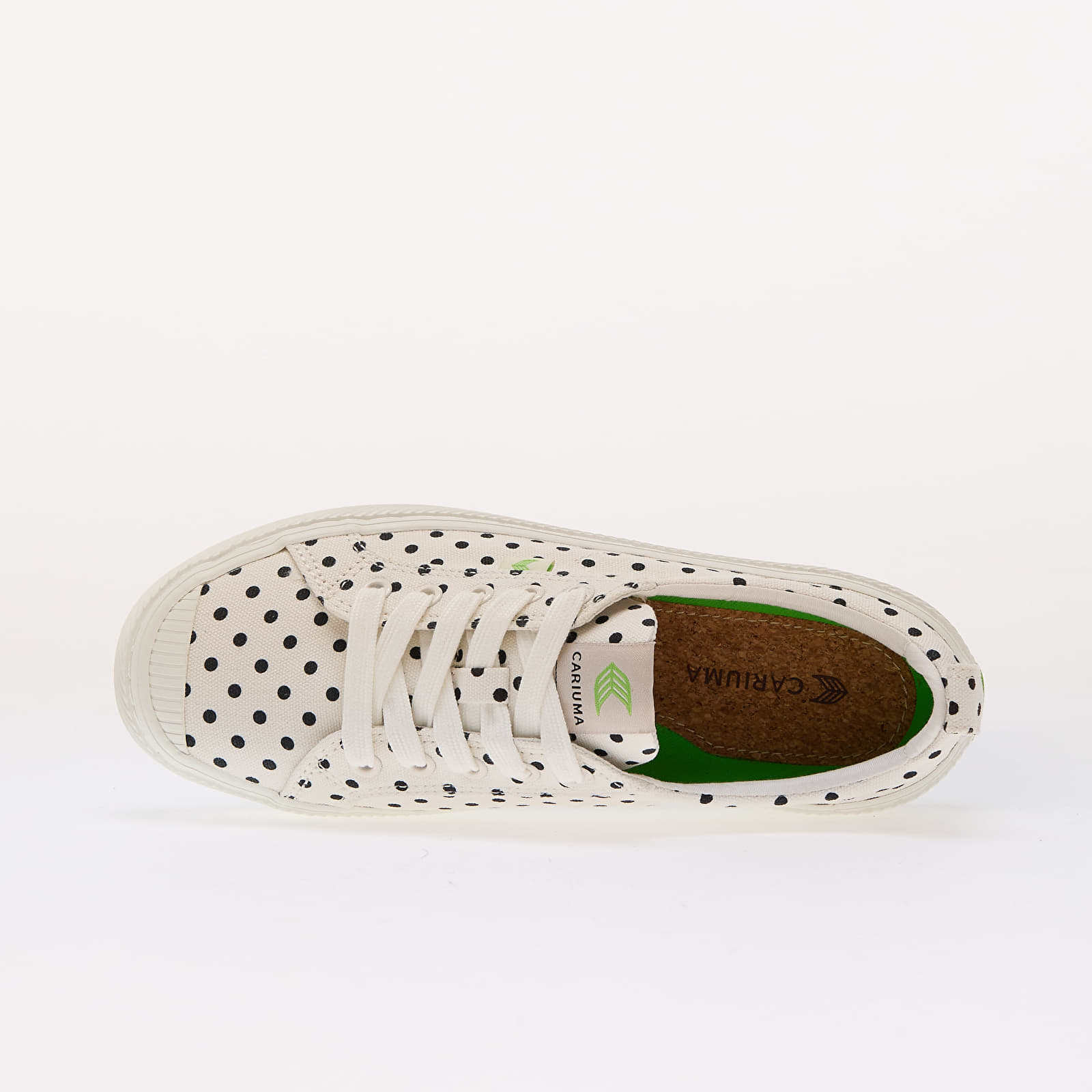 Naiste tossud ja kingad Cariuma W Oca Low White Polka Dots